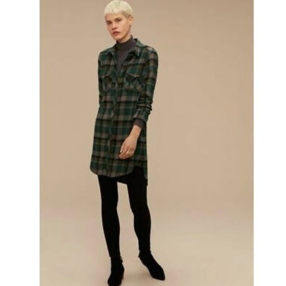 Wilfred Free Plaid Tunic/Dress Small - Picture 6 of 6